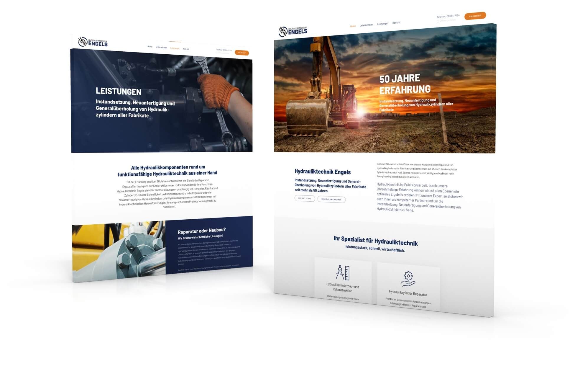 Webdesign Handwerker - Website erstellen lassen